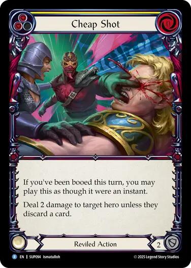 Cheap Shot [SUP094] (Super Slam)  Rainbow Foil | Gamers Paradise