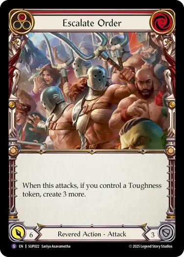 Escalate Order [SUP022] (Super Slam) | Gamers Paradise