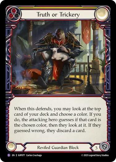 Truth or Trickery [SUP077] (Super Slam)  Rainbow Foil | Gamers Paradise