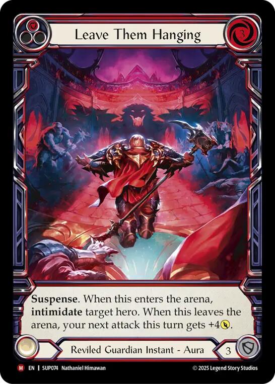 Leave Them Hanging (Extended Art) [SUP074] (Super Slam)  Cold Foil | Gamers Paradise