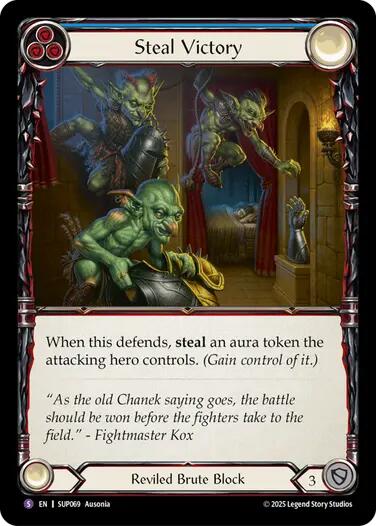 Steal Victory [SUP069] (Super Slam)  Rainbow Foil | Gamers Paradise