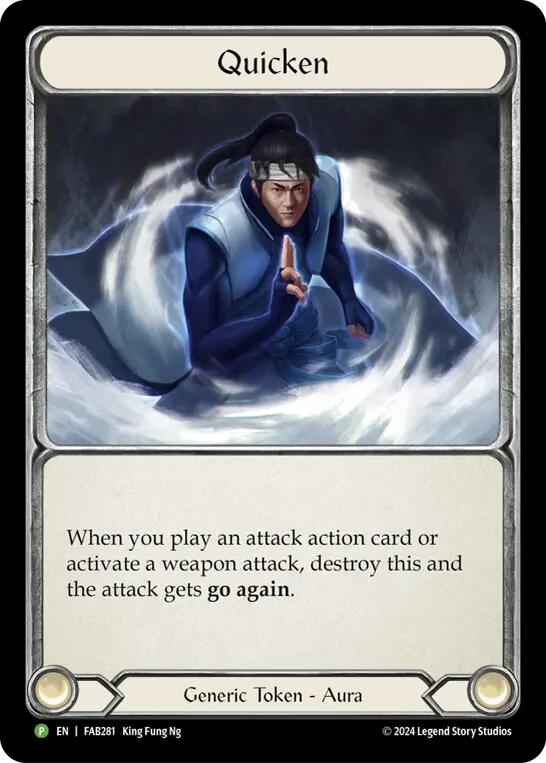 Quicken (FAB281) [FAB281] (Promo)  Cold Foil | Gamers Paradise