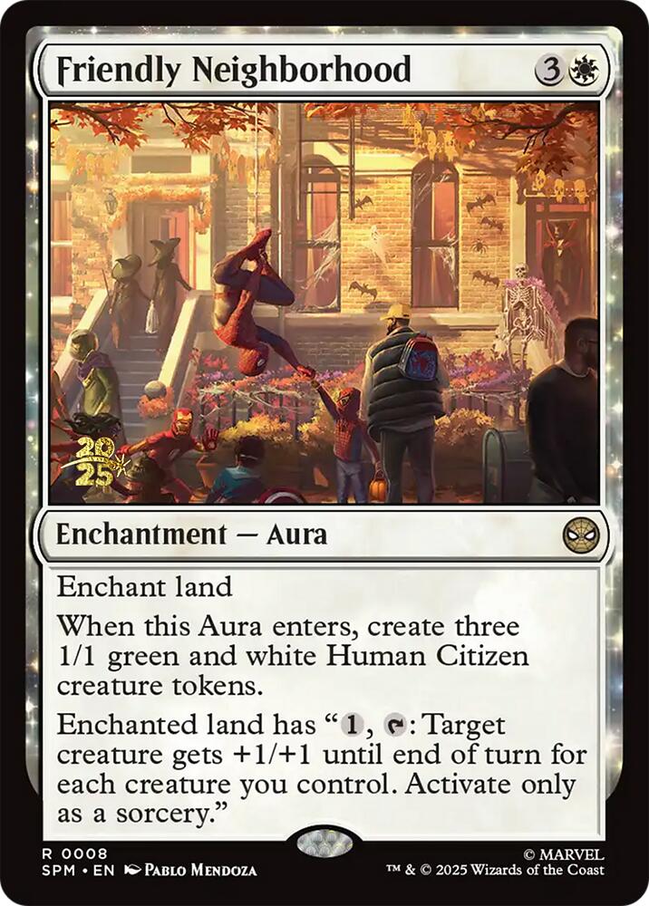 Friendly Neighborhood [Marvel's Spider-Man Prerelease Promos] | Gamers Paradise