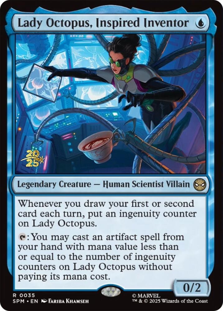 Lady Octopus, Inspired Inventor [Marvel's Spider-Man Prerelease Promos] | Gamers Paradise