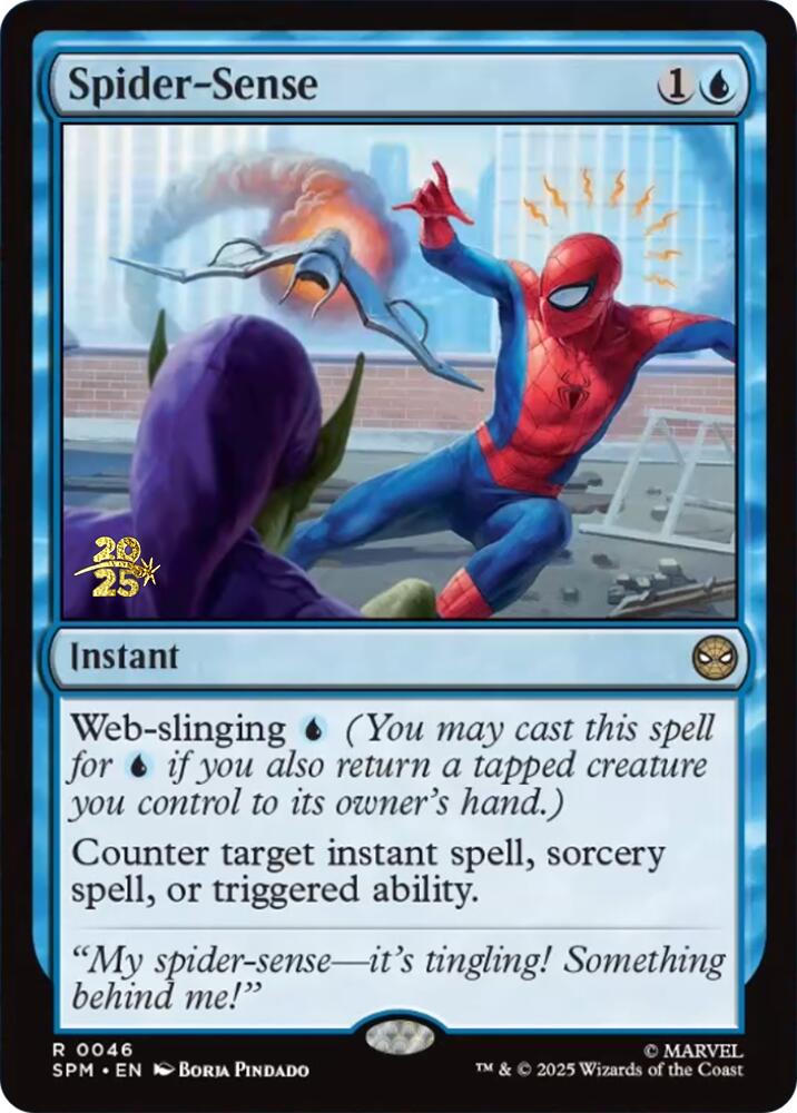 Spider-Sense [Marvel's Spider-Man Prerelease Promos] | Gamers Paradise