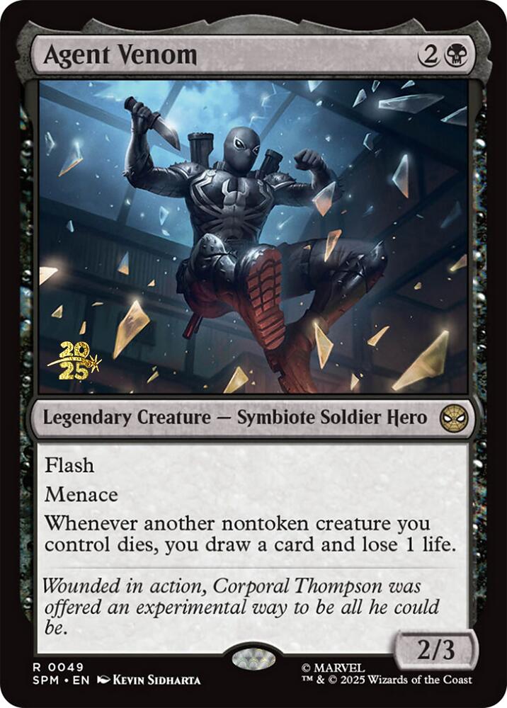 Agent Venom [Marvel's Spider-Man Prerelease Promos] | Gamers Paradise