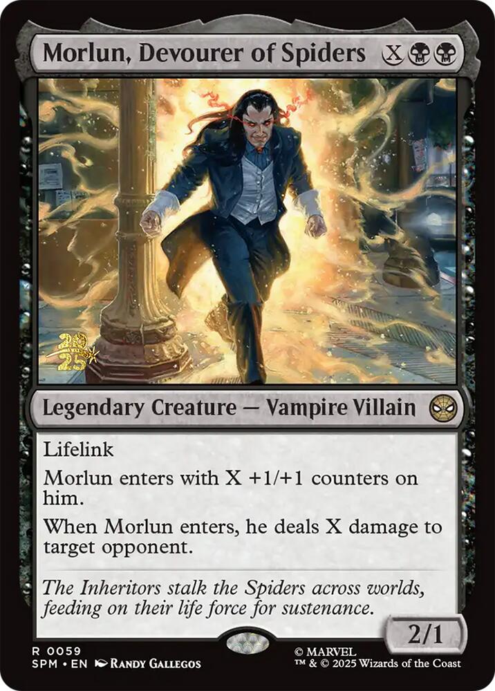 Morlun, Devourer of Spiders [Marvel's Spider-Man Prerelease Promos] | Gamers Paradise