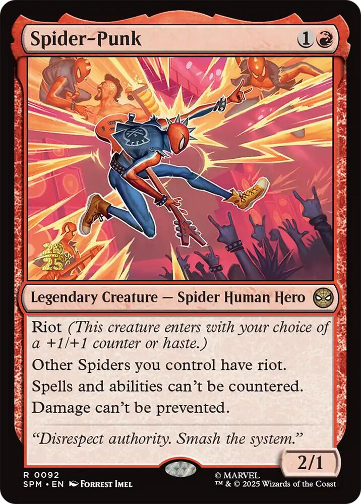 Spider-Punk [Marvel's Spider-Man Prerelease Promos] | Gamers Paradise