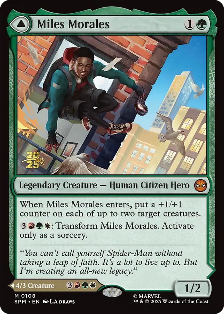 Miles Morales // Ultimate Spider-Man [Marvel's Spider-Man Prerelease Promos] | Gamers Paradise