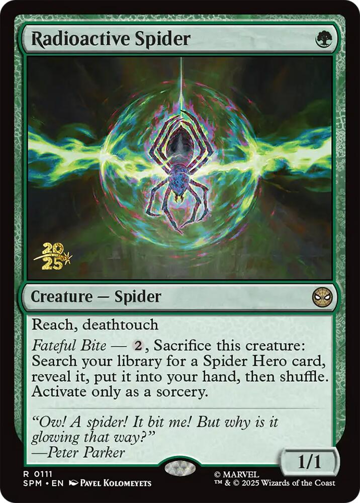 Radioactive Spider [Marvel's Spider-Man Prerelease Promos] | Gamers Paradise