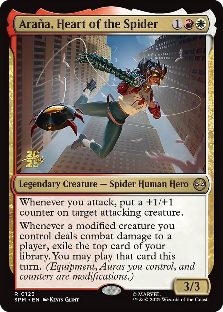 Arana, Heart of the Spider [Marvel's Spider-Man Prerelease Promos] | Gamers Paradise