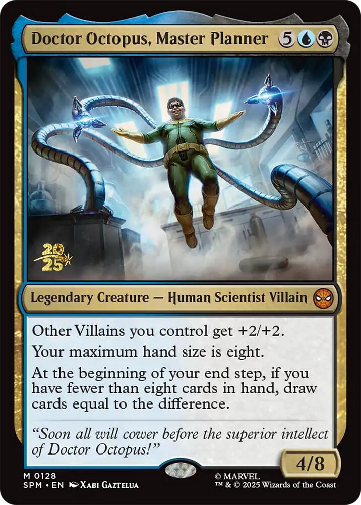 Doctor Octopus, Master Planner [Marvel's Spider-Man Prerelease Promos] | Gamers Paradise