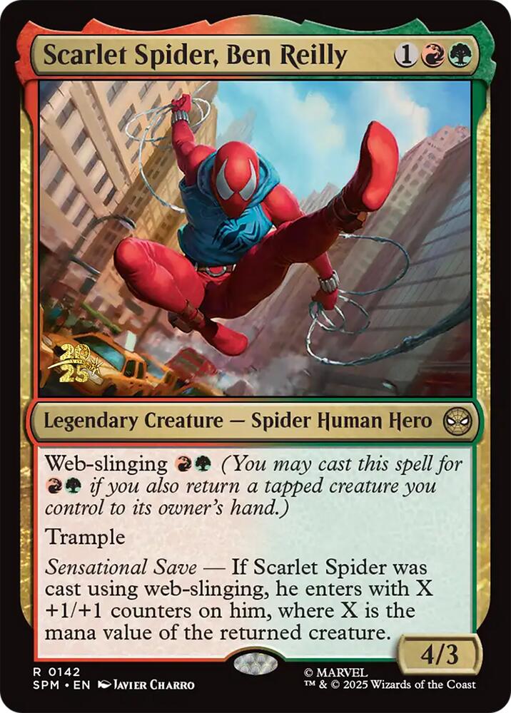 Scarlet Spider, Ben Reilly [Marvel's Spider-Man Prerelease Promos] | Gamers Paradise