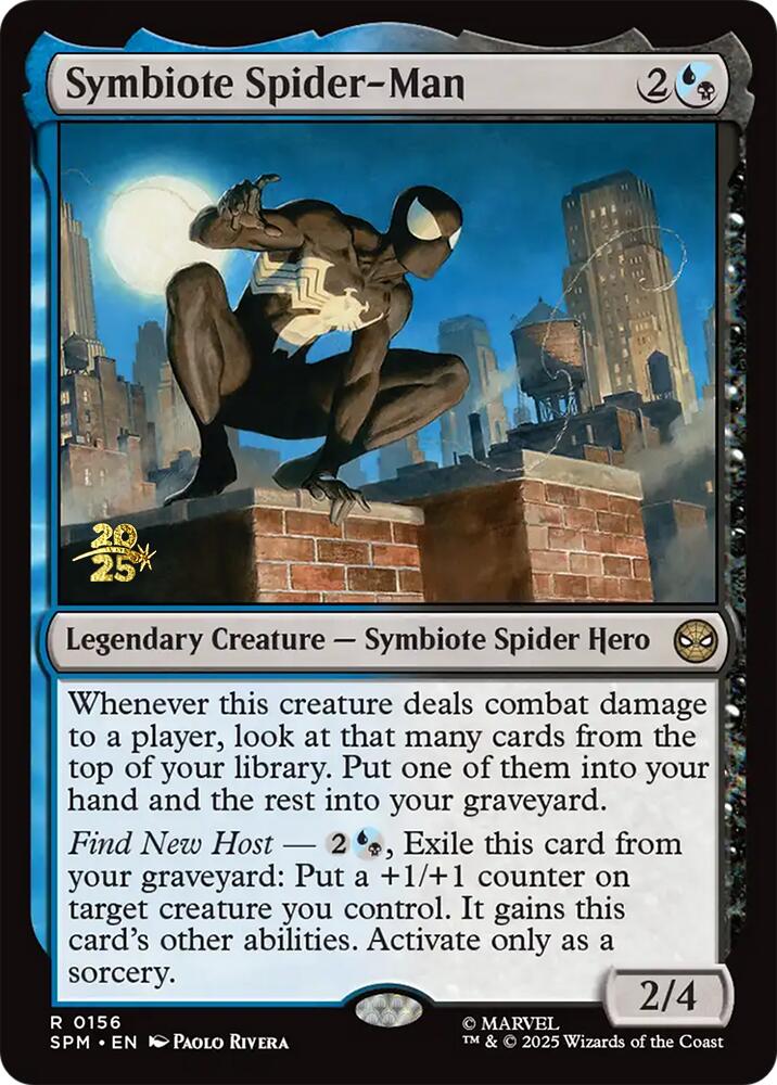 Symbiote Spider-Man [Marvel's Spider-Man Prerelease Promos] | Gamers Paradise
