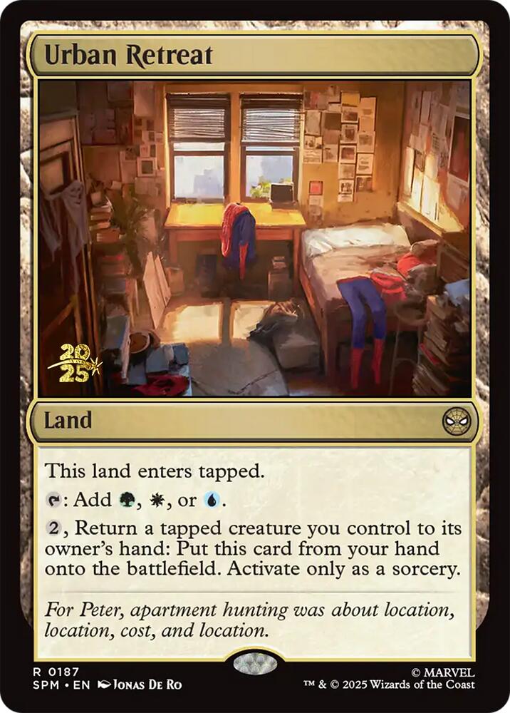 Urban Retreat [Marvel's Spider-Man Prerelease Promos] | Gamers Paradise