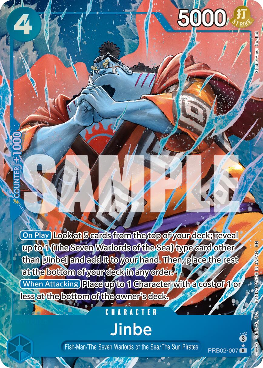 Jinbe (PRB02-007)(Alternate Art) [Premium Booster -The Best- Vol. 2] | Gamers Paradise