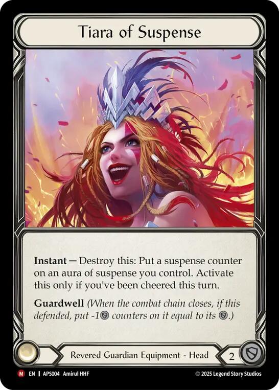 Tiara of Suspense [APS004] (Armory Deck: Pleiades)  Rainbow Foil | Gamers Paradise