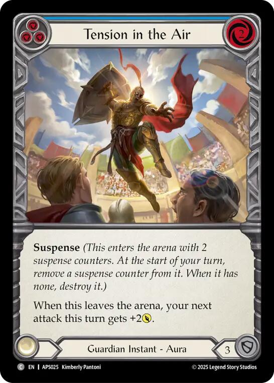 Tension in the Air (Blue) [APS025] (Armory Deck: Pleiades) | Gamers Paradise