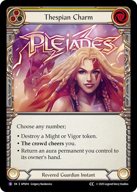 Thespian Charm [APS014] (Armory Deck: Pleiades) | Gamers Paradise