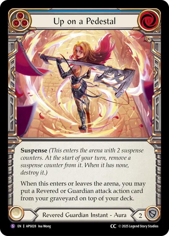 Up on a Pedestal [APS028] (Armory Deck: Pleiades) | Gamers Paradise