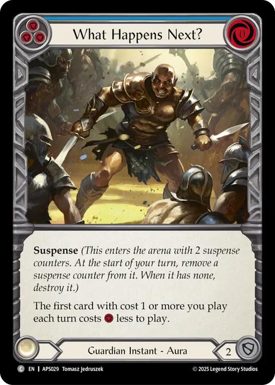 What Happens Next? [APS029] (Armory Deck: Pleiades) | Gamers Paradise