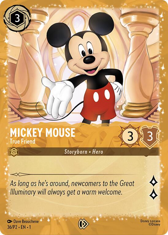 Mickey Mouse - True Friend (Puzzle Promo) (36) [Promo Cards] | Gamers Paradise