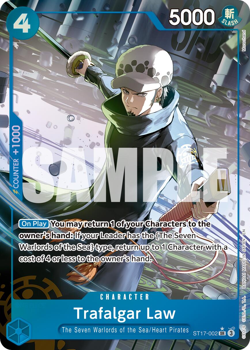 Trafalgar Law (ST17-002) (Alternate Art) [Premium Booster -The Best- Vol. 2] | Gamers Paradise