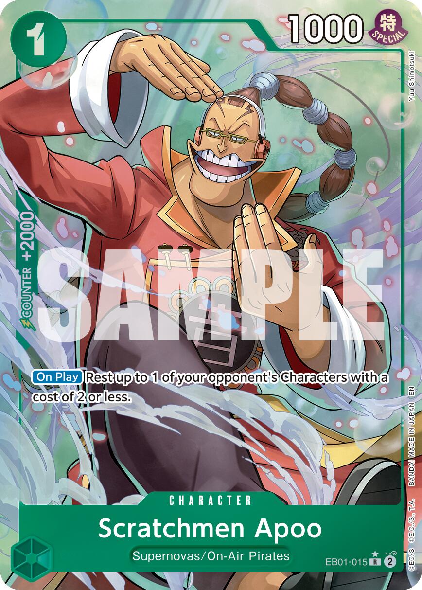 Scratchmen Apoo (Alternate Art) [Premium Booster -The Best- Vol. 2] | Gamers Paradise