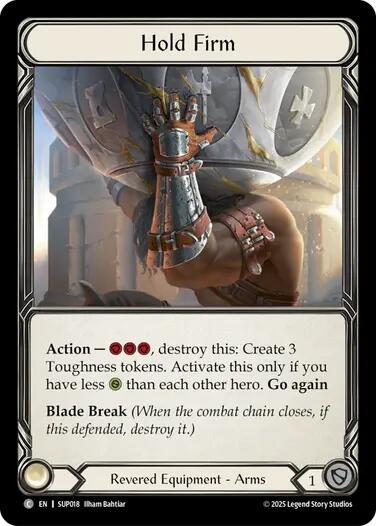 Hold Firm (Cold Foil) [SUP018] (Super Slam)  Cold Foil | Gamers Paradise
