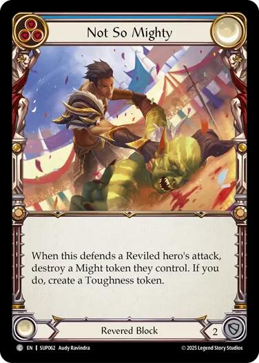 Not So Mighty [SUP062] (Super Slam)  Rainbow Foil | Gamers Paradise