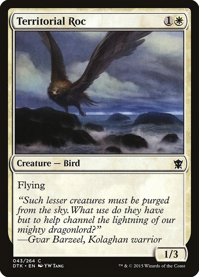 Territorial Roc [Dragons of Tarkir] | Gamers Paradise