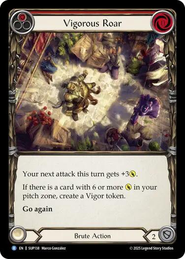 Vigorous Roar [SUP138] (Super Slam)  Rainbow Foil | Gamers Paradise