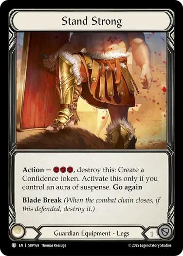 Stand Strong (Cold Foil) [SUP169] (Super Slam)  Cold Foil | Gamers Paradise