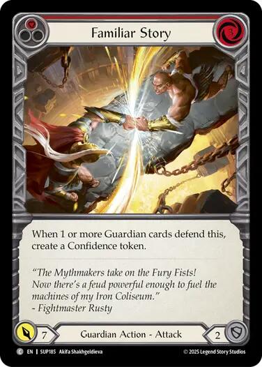 Familiar Story [SUP185] (Super Slam)  Rainbow Foil | Gamers Paradise