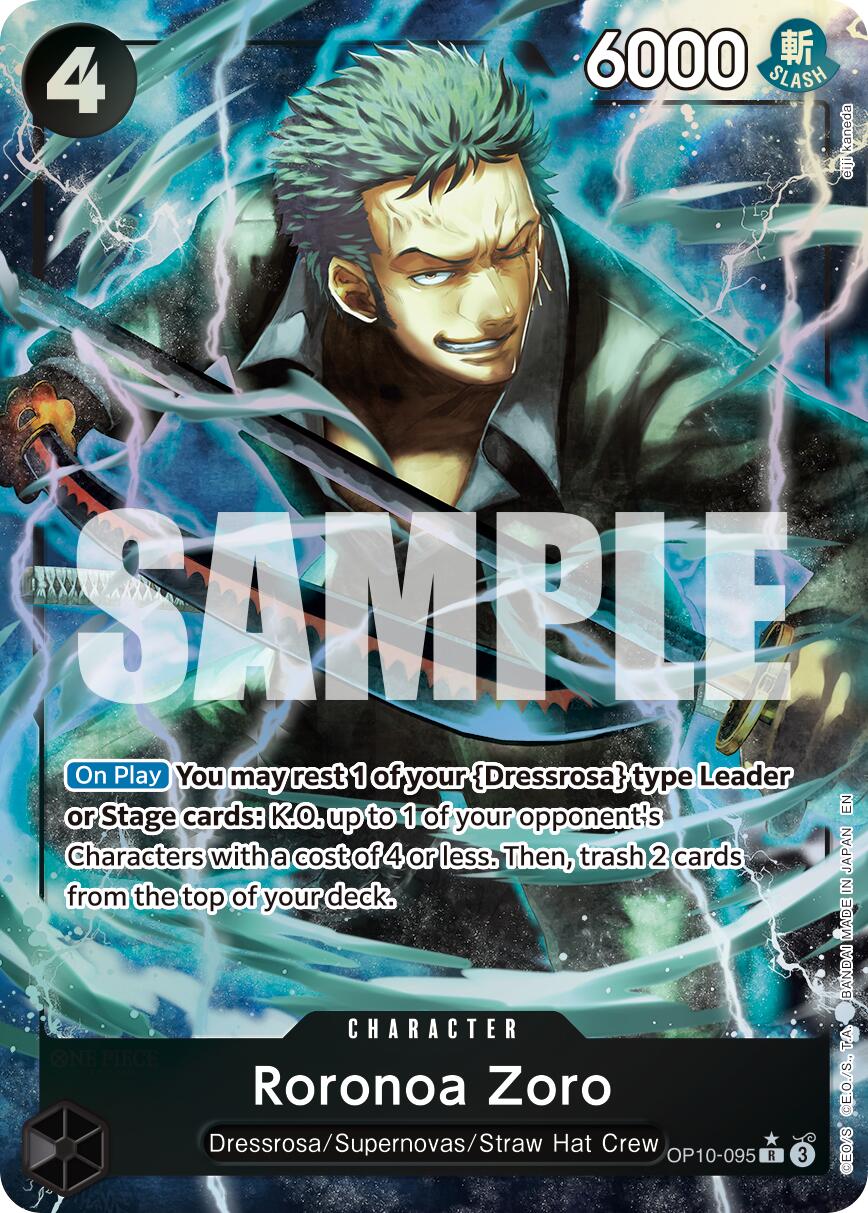 Roronoa Zoro (OP10-095) (Alternate Art) [Premium Booster -The Best- Vol. 2] | Gamers Paradise