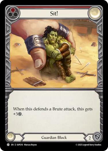 Sit! [SUP210] (Super Slam) | Gamers Paradise