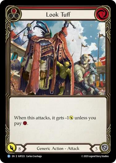 Look Tuff [SUP223] (Super Slam)  Rainbow Foil | Gamers Paradise