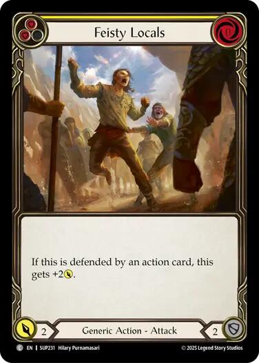 Feisty Locals (Yellow) [SUP231] (Super Slam) | Gamers Paradise