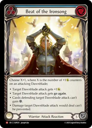 Beat of the Ironsong [SUP251] (Super Slam)  Rainbow Foil | Gamers Paradise