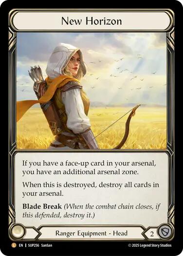 New Horizon [SUP256] (Super Slam)  Rainbow Foil | Gamers Paradise