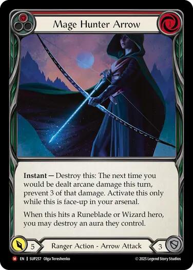 Mage Hunter Arrow [SUP257] (Super Slam)  Rainbow Foil | Gamers Paradise