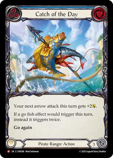 Catch of the Day [SUP268] (Super Slam)  Rainbow Foil | Gamers Paradise