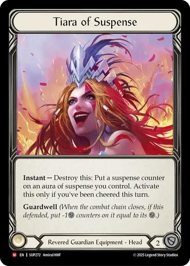 Tiara of Suspense (Cold Foil) [SUP271] (Super Slam)  Cold Foil | Gamers Paradise