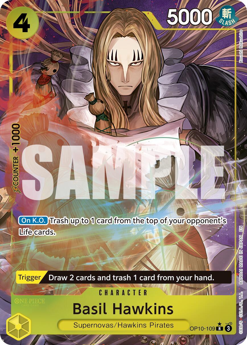 Basil Hawkins (Alternate Art) [Premium Booster -The Best- Vol. 2] | Gamers Paradise