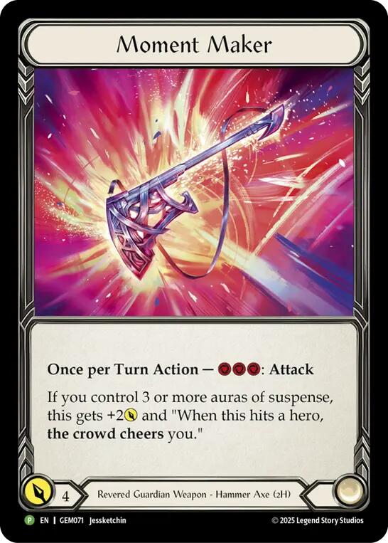 Moment Maker [GEM071] (GEM Pack 3)  Cold Foil | Gamers Paradise