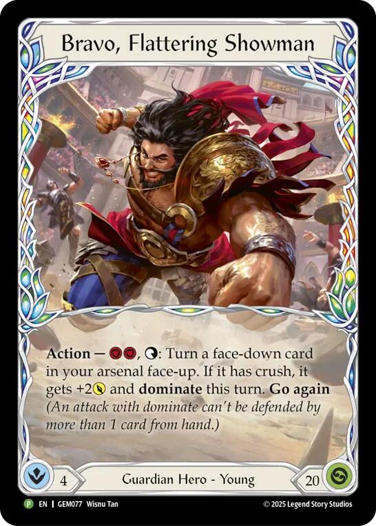Bravo, Flattering Showman [GEM077] (GEM Pack 3) | Gamers Paradise