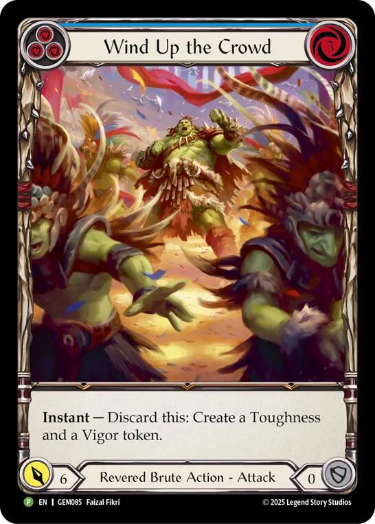 Wind Up the Crowd [GEM085] (GEM Pack 3)  Rainbow Foil | Gamers Paradise