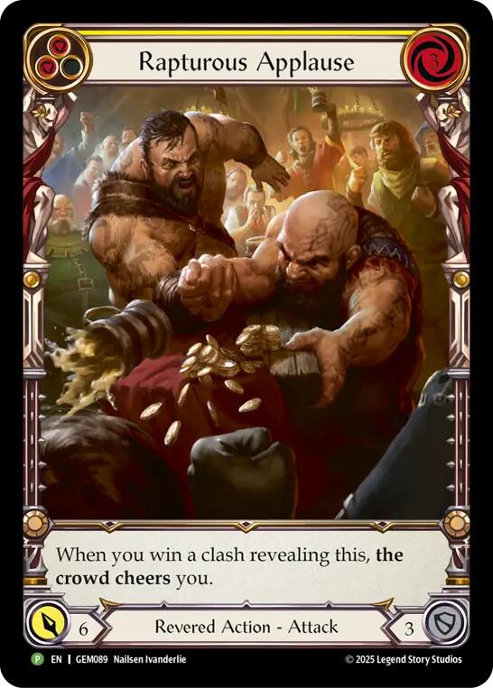 Rapturous Applause [GEM089] (GEM Pack 3)  Rainbow Foil | Gamers Paradise