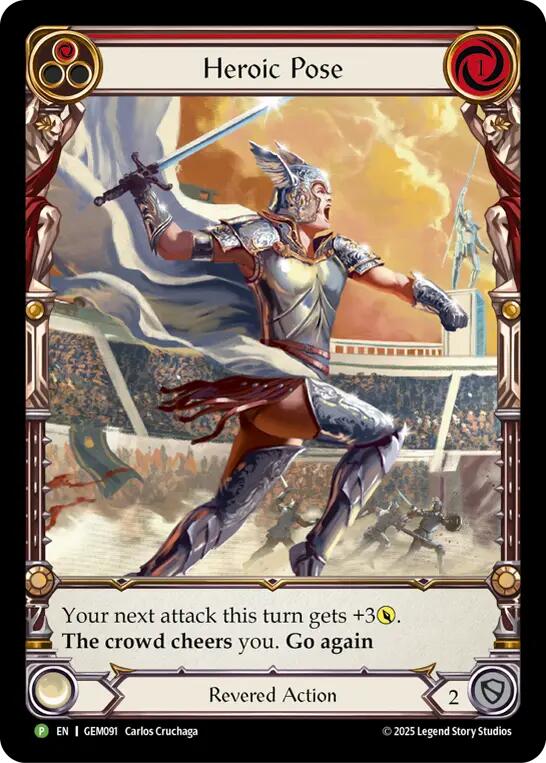 Heroic Pose [GEM091] (GEM Pack 3) | Gamers Paradise