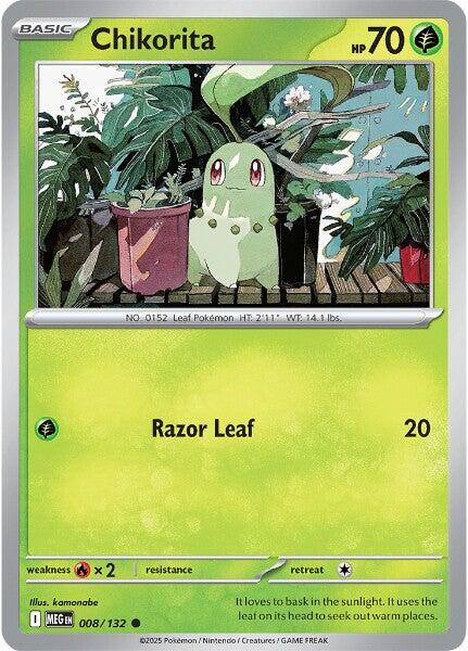 Chikorita (008/132) [Mega Evolution: Base Set] | Gamers Paradise